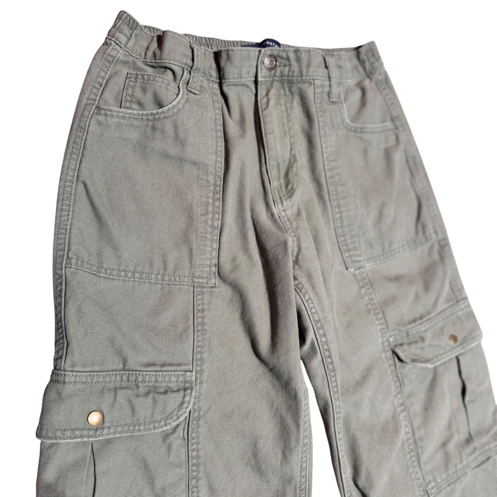 Aeropostale Men's Utility Cargo Pants Green – Size Medium - Picture 4 of 8